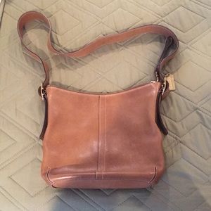 Coach leather bag, older retired style!